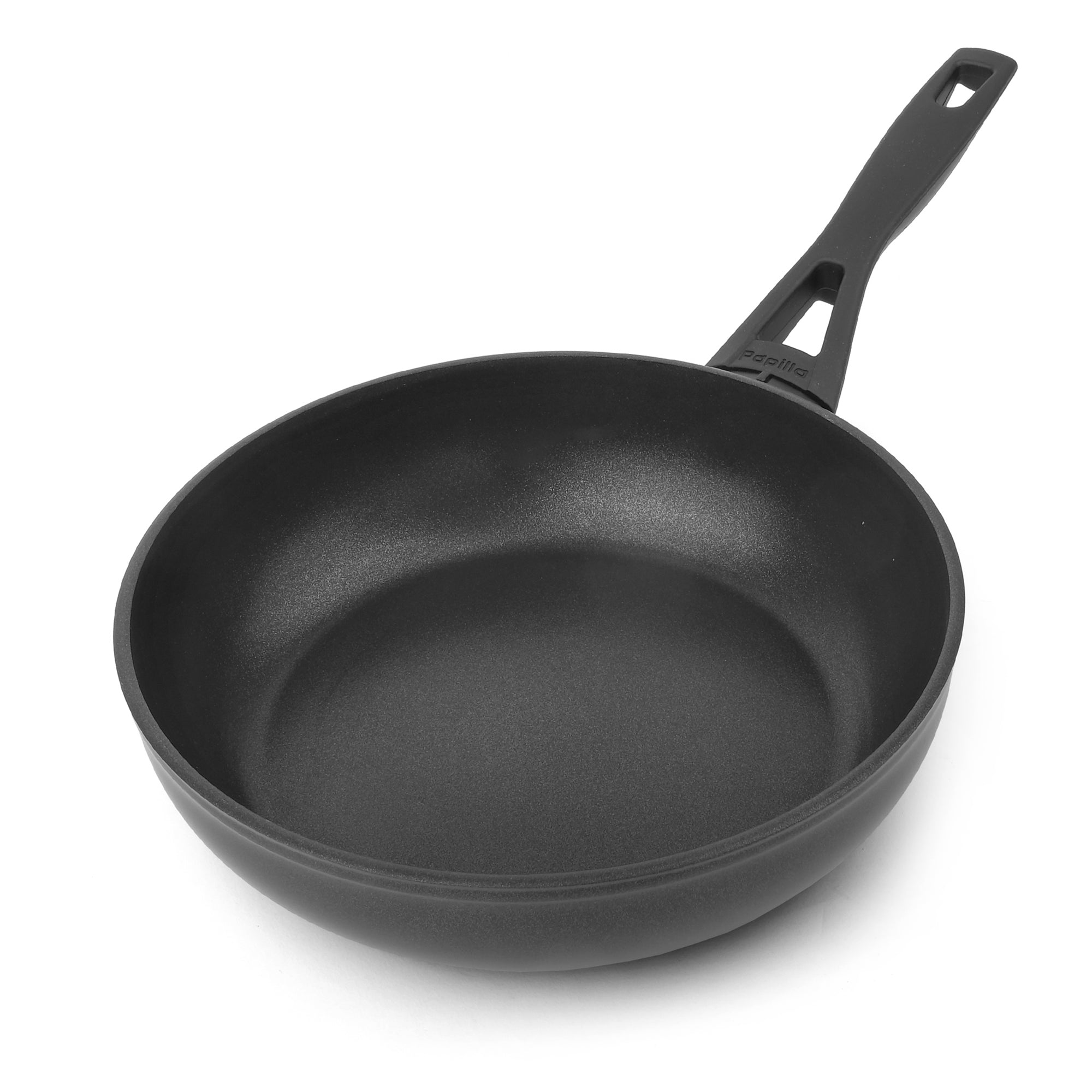 TITAN PLUS 24 cm Rosty Forged Deep Frypan | PTFE Antihaftbeschichtung | Induktionsboden | Bakelit-Griff | Tiefe Pfanne